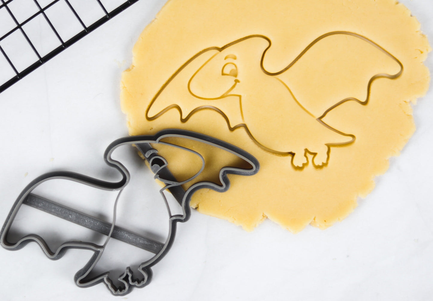 Cute Dinosaurs Cookie Cutter Set - Dino Cookie Stencil