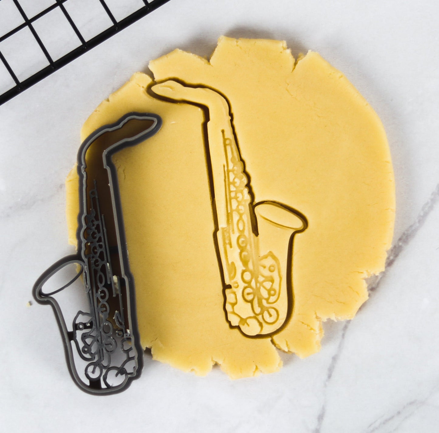 Saxophone Cookie Cutters - Musical Instruments - Biodegradable PLA - Perfect for Cookies - Unique Baking Gift for Music Lovers