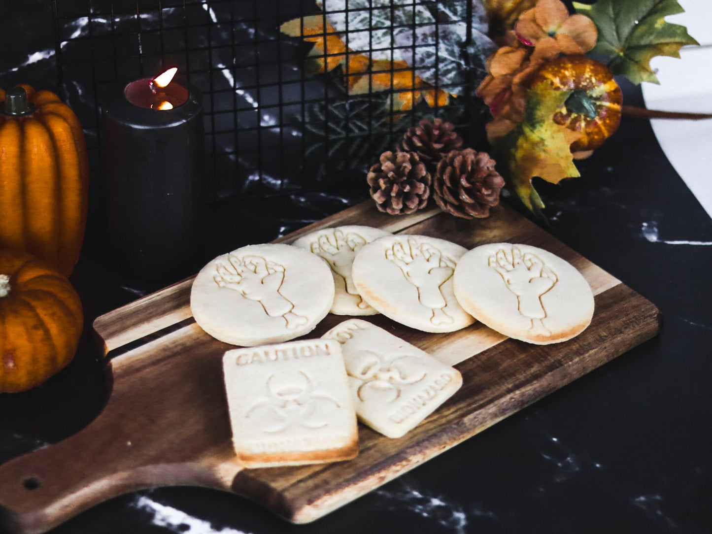Biohazard Caution Sign Cookie Cutter: Craft Quirky & Cautious Treats!