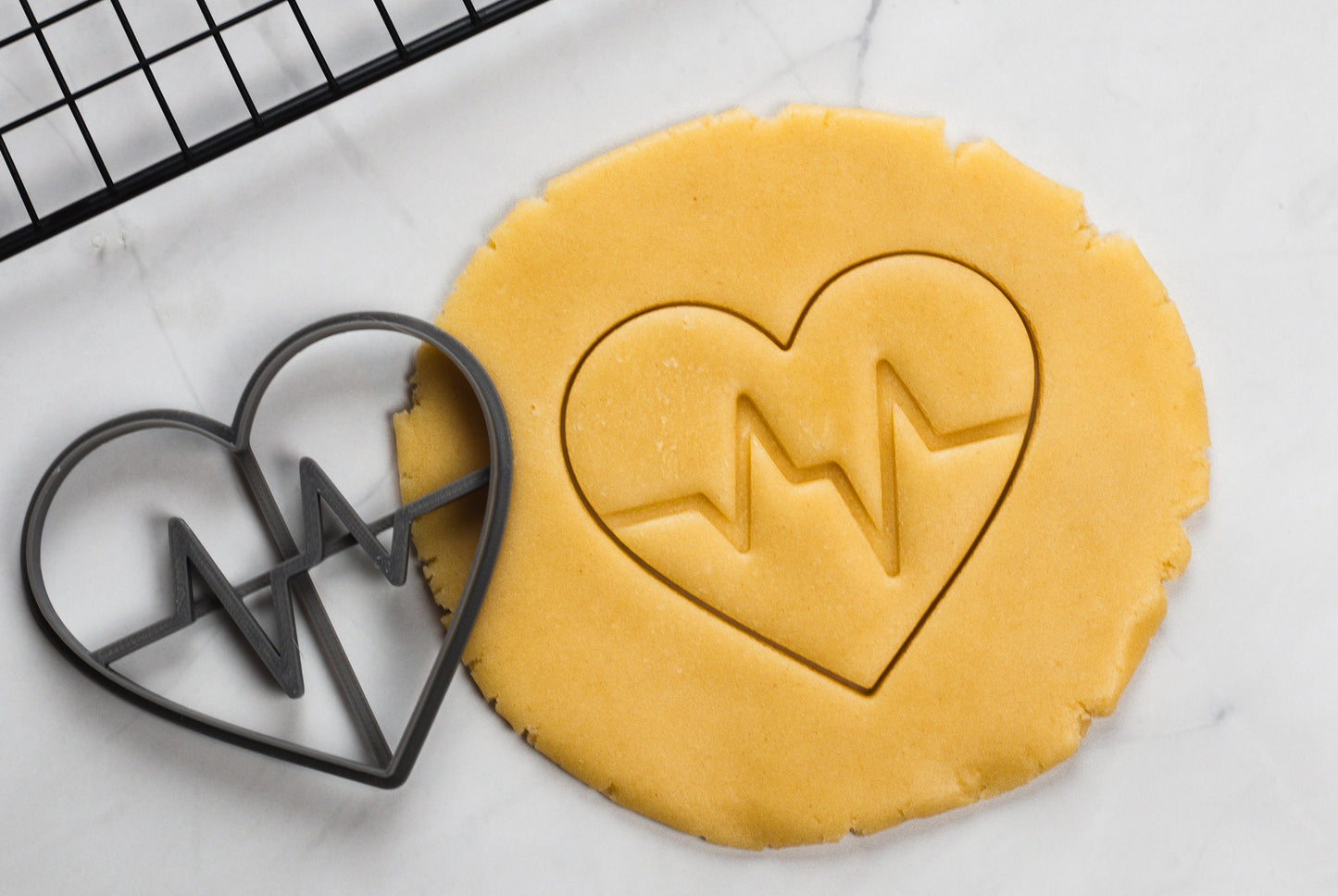 ECG Heart Beat Cookie Cutter Gifts for Medical Students Nurses and doctors