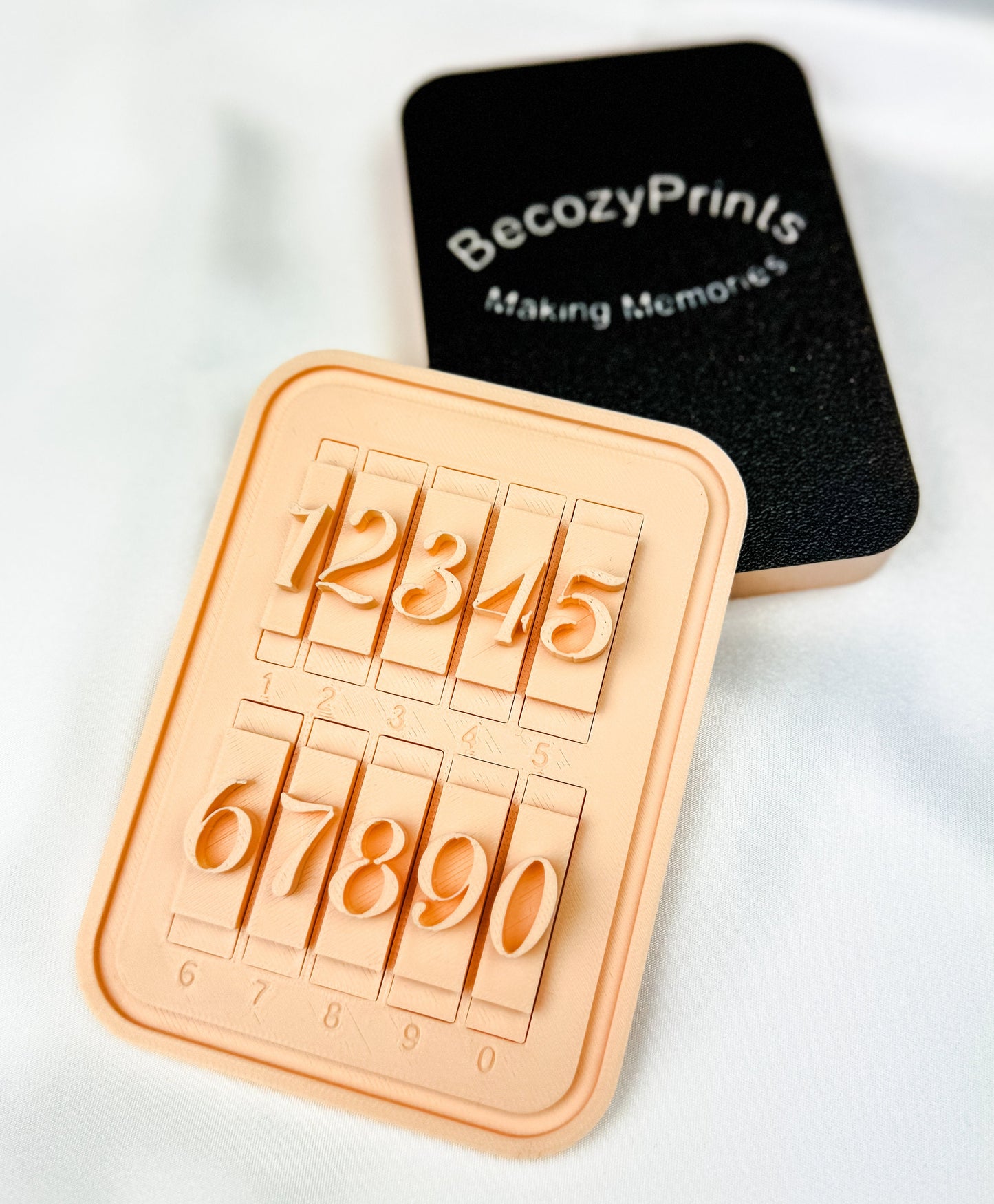 Alphabet Cookie Stamp Collection - A-Z / 1-9 Numbers Fondant Embosser Personalized Letters for your Project