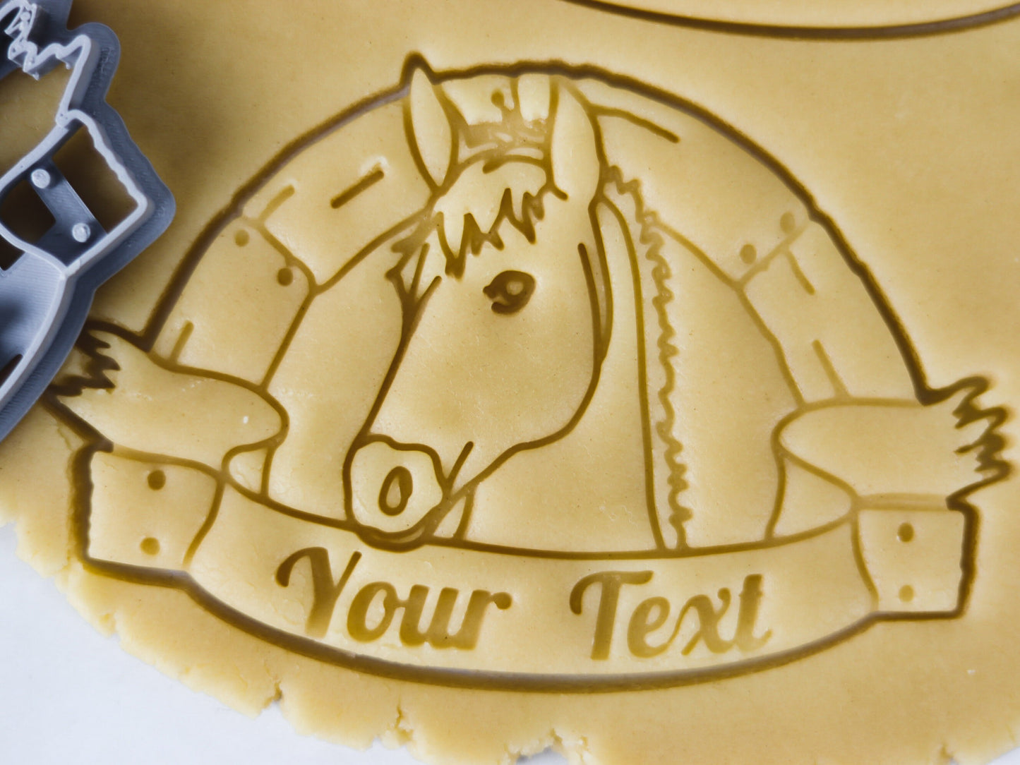 Customizable Horse Cookie Cutter Perfect for Cookies, Ceramics and Personalized Gifts!