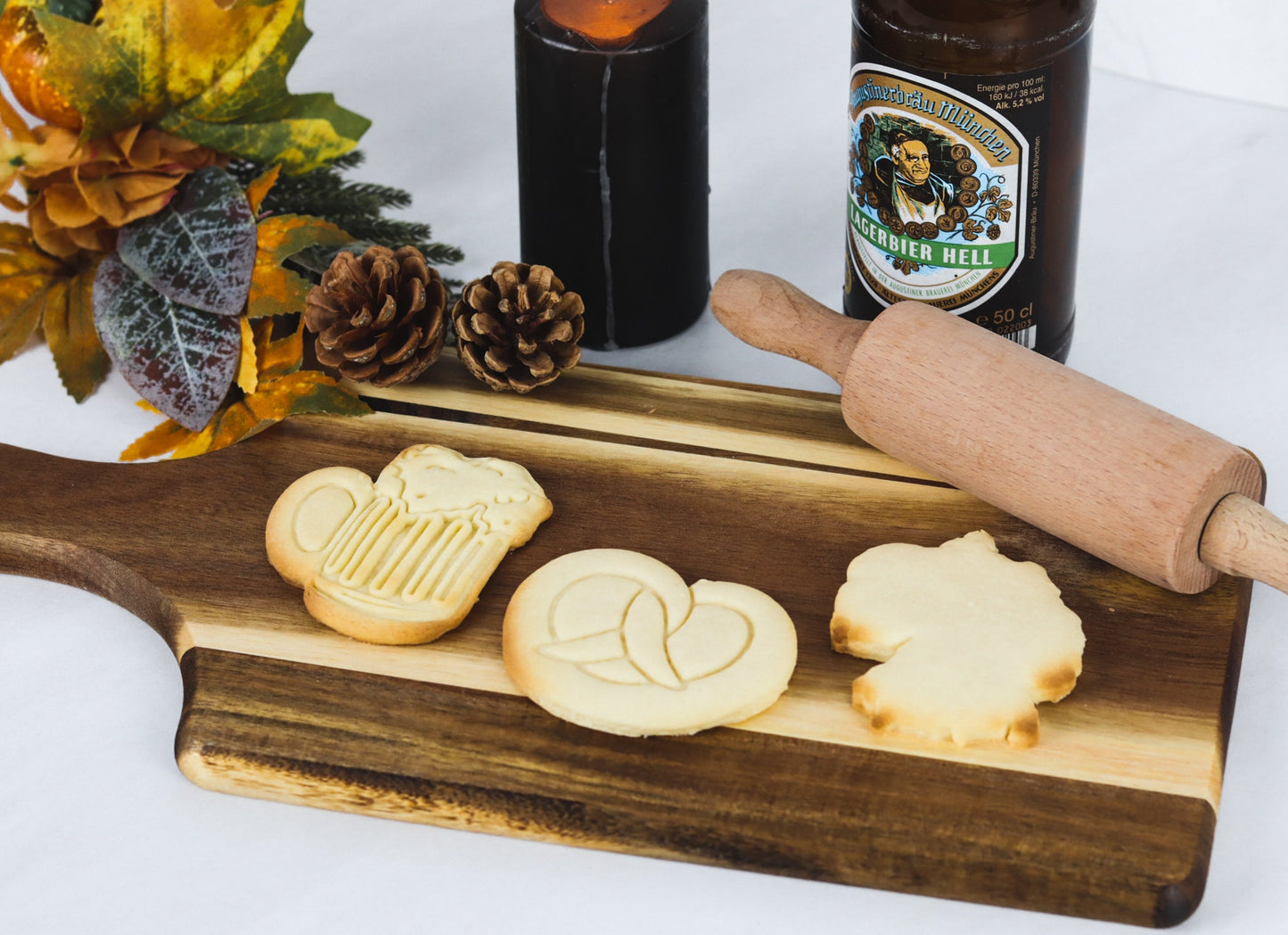 Oktoberfest/German Cookie Cutter Set - Bier Maß, Bretzel & More!