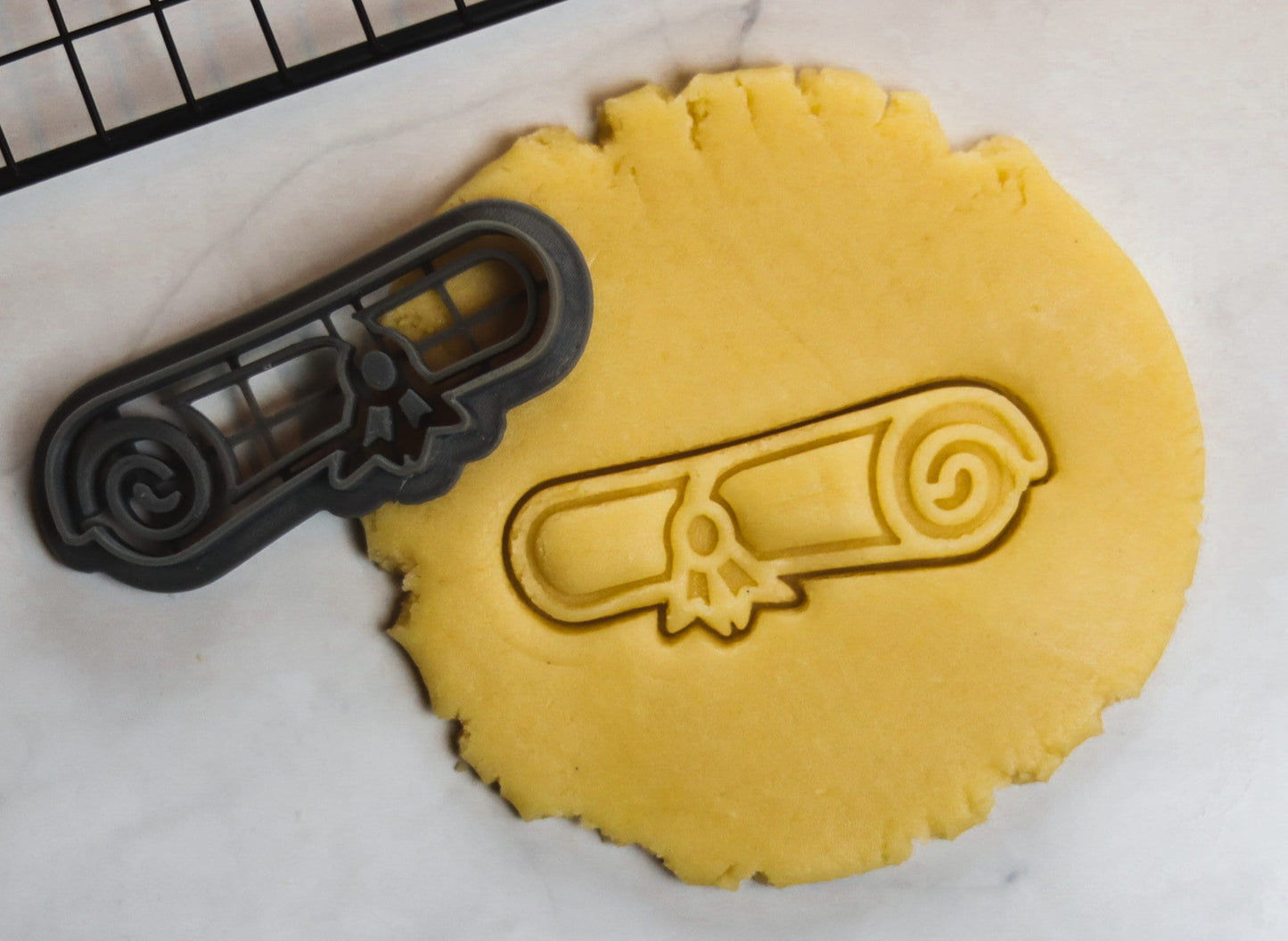Graduation Cookie Cutter Set - Academic Cap Scroll Pastry Fondant Biscuit