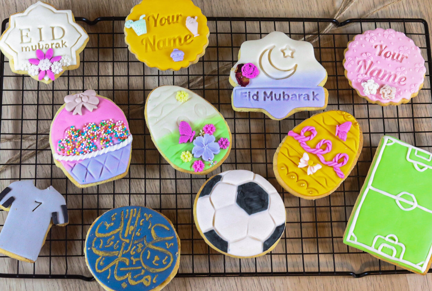 Eid Mubarak Ramadan Cookie Cutter Fondant Biscuit Stamp Ramadan