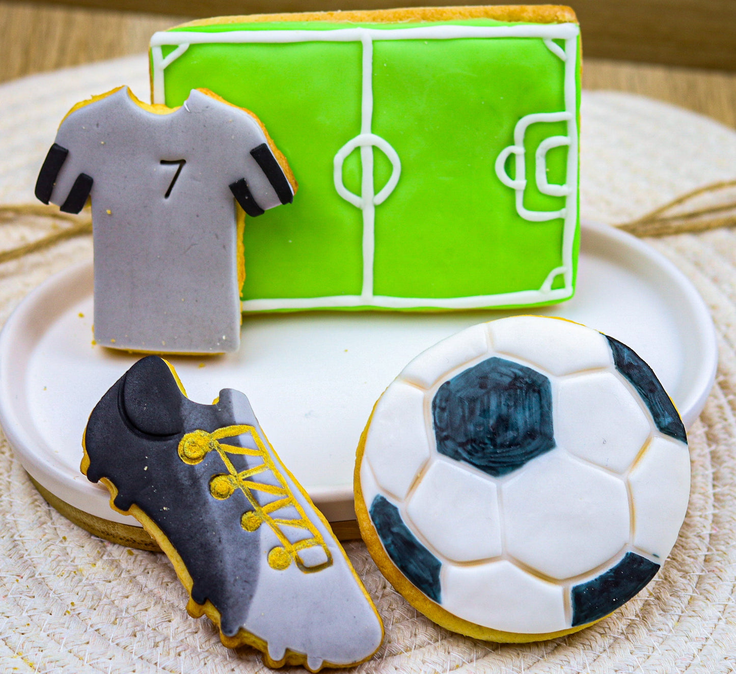 Football / Soccer Cookie Cutter Set