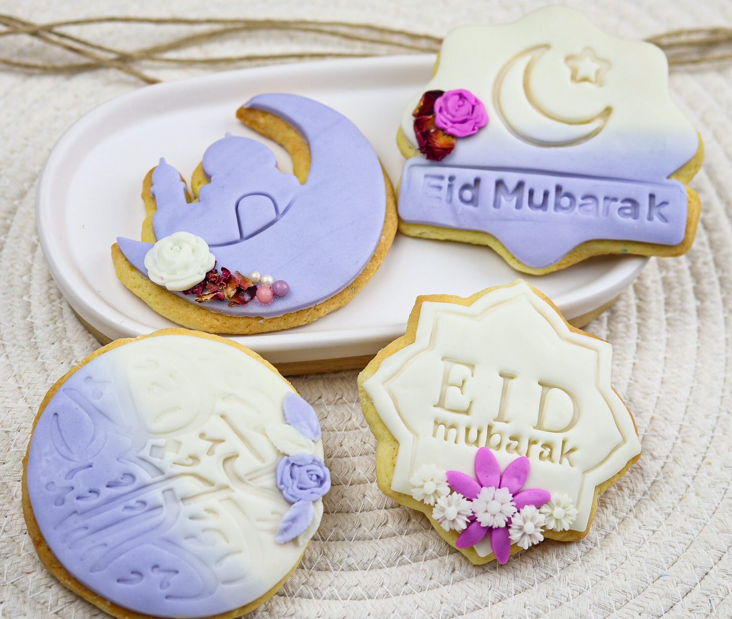 Eid Mubarak Ramadan Cookie Cutter Fondant Biscuit Stamp Ramadan
